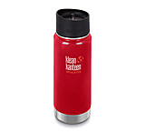 Image of Klean Kanteen Insulated Wide W/ Caf Cap 2, 16oz, Mnrl Red