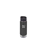 Image of Klean Kanteen Insulated Wide W/ Caf Cap 2, 16oz, Shle Blk