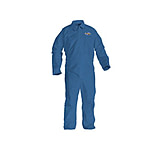 Image of KLEENGUARD A60 Bloodborne Pathogen and Chemical Splash Protection Denim Blue Coveralls, Kimberly-Clark Professional