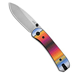 Image of KNAFS Lander 1 Liner Lock Knife Mexican Blanket Printed G-10 2.75 SW BDCBB920