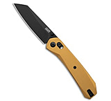 Image of KNAFS Lander 2 Clutch Lock Reverse Tanto Knife Gold Aluminum 3.25 Black 9CD6EE75