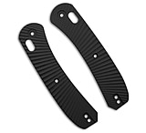 Image of KNAFS Lander 2 Knife Scales Aluminum Solar Flare - Black A6419C57