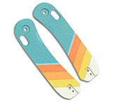 Image of KNAFS Lander 3 Knife Scales Good Vibes G-10 71879A41