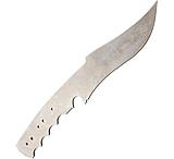 Image of Knifemaking Bowie Hunter Blade, 14in Fixed Blade Knife