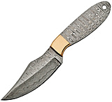 Image of Knifemaking Clip Point Blade with Handle, 8 3/4in Fixed Blade Knife