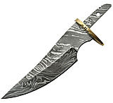 Image of Knifemaking Damascus Blade With Sheath Fixed Blade Knife