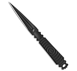 Image of Knight Elements D/E OSS Dagger Fixed Blade Knife Black 3 Black 9BC47EBC