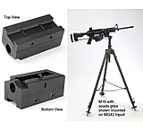 Image of KNS Precision MG42 Tripod to Picatinny Rail Adapter