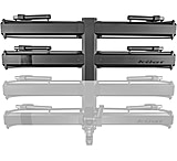 Image of Kuat Racks Piston Pro Add On - Dual Ratchet Platform Rack - 1 Bike - Sandy Black