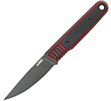Image of Kubey JL Fixed Blade Black/Red