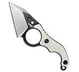 Image of Kubey Hippocam EDC Fixed Blade Knife Ivory G-10 2.4 Two-Tone KU166C 88D0D271