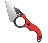 Image of Kubey Hippocam EDC Fixed Blade Knife Red G-10 2.4 Two-Tone KU166D 51F6917C
