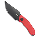Image of Kubey Knives Basilisk Fixed Blade Fixed Blade Knife Red G-10 4.1 Black SW 75692E5B
