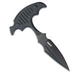 Image of Kubey Knives Medusa Push Dagger Fixed Blade Knife Black G-10 3.7 Black SW 13F26716