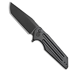 Image of Kubey Knives Relentless Button Lock Knife Black Titanium 3.5 DLC 92AA32EB