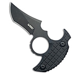 Image of Kubey Knives Stheno Fixed Blade Push Dagger Knife Black G-10 3 Black SW ABE1734F