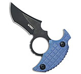 Image of Kubey Knives Stheno Fixed Blade Push Dagger Knife Blue G-10 3 Black SW 1CFCB24B
