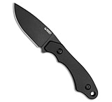 Image of Kubey Knives TLB Drop Point Fixed Blade Knife Black G-10 2.8 Black SW 22FE231D