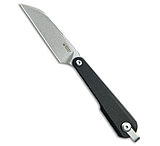 Image of Kubey Knives YAG Sheepsfoot Fixed Blade Knife Black G-10 2.4 SW 321CDB87