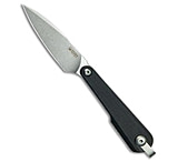 Image of Kubey Knives YAG Wharncliffe Fixed Blade Knife Black G-10 2.4 SW 80515D9D