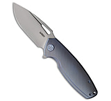 Image of Kubey Tityus Frame Lock Knife Blue Titanium 3.4 Bead Blast*DISCOUNT* 0BE41EBF