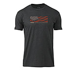 Image of KUIU Flag Logo T-Shirt in Charcoal Size 3XL 254A4283