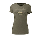Image of KUIU Women's Aviation T-Shirt in Military Green Size 2XL BAE881F3
