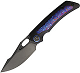 Image of Kunwu Knives Jericho Framelock Timascus KUNK713T4