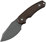 Image of Kunwu Knives Stiffy D Fixed Blade Brown