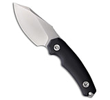 Image of Kunwu Knives Stiffy D Fixed Blade Knife Black Micarta 3.5 Satin F6D4A794