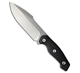 Image of Kunwu Knives Kunwu Stiffy G Fixed Blade Knife Black Micarta 6.1 Satin B38FA883