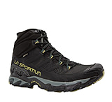 La Sportiva Ultra Raptor II Mid Leather GTX Hiking Boots - Men's, Black/Cedar, 45, ZFHS096-K00N11-45
