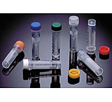 Image of Labcon SuperClear Screw Cap Microtubes 3621-875-000 Sterile Tubes With Attached Natural-Color Caps, Pack of 500