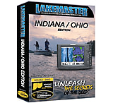 Image of Lakemaster HPINOHC1 Indiana/Ohio Marine Map for HumminBird GPS