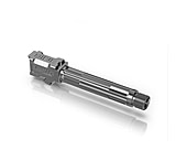 Image of Lantac 01GBG19THSS 9INE Glock 19 9mm Luger 4.01&quot; Stainless Steel Fluted/Threaded