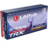 Lapua .30-06 Springfield 165 Grain TRX Solid Brass Cased Rifle Ammunition