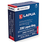 Lapua Scenar .338 Lapua Magnum 300 grain Scenar Open Tip Match Brass Cased Centerfire Rifle Ammunition
