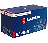 Lapua Scenar-L 6.5x55mm Swedish 120 grain Scenar-L Open Tip Match Brass Cased Centerfire Rifle Ammo, 50 Rounds, 4316039