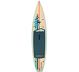 Image of Latitude 44 Cascade Paddle Board Paulownia Wood, T6-TEC Construction, 12'