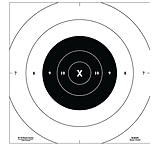 Image of Law Enforcement Targets B-8C-P Replacement Center For B-8 Bullseye Targets 10.5x10.5 Inch Black 100 Per Case