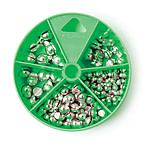 Image of Lazer Sharp Tin Removable Split-Shot Dial pack
