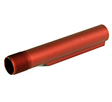 Image of LBE Unlimited MBUF002-RED Mil-Spec Buffer Tube 6 Position AR-15 Red