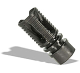 Image of Lead &amp; Steel SAW Style Flash Suppressor - 1/2x28, Parkerized, Closed-Tine