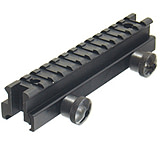 Image of Leapers AR-15 Deluxe Riser Mount with Picatinny and STANAG Dimension -Not See-thru MNT-A95