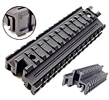 Image of Leapers Deluxe See-Thru Riser with Picatinny Tri-Rail Mount and STANAG Dimension MNT-995TR