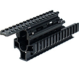 Image of Leapers UTG Model 47 2-Piece Tactical Quad Rail Interlocking System with Quick Fit Features