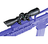 Image of Leapers 4X32 9inch Compact Scope, 5.5inch Long Eye Relief, Angled Obj SCP-432MDLWTS
