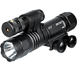Image of Leapers UTG LED Weapon Flashlight and W/E Adjustable Red Laser Combo w/ 16 Positions LT-ELP38