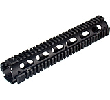 Image of Leapers UTG Pro Model 4/15 Rifle Length Quad Rail System - Black MTU003