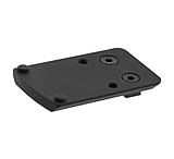 Image of Leapers UTG Rear Sight Mount, Red Dot Mount, Fits GLOCK Rear Sight Dovetail, RMR Footprint, Anodized Finish, Black